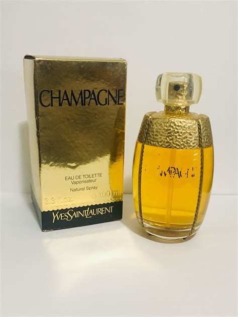 yves st laurent champagne.